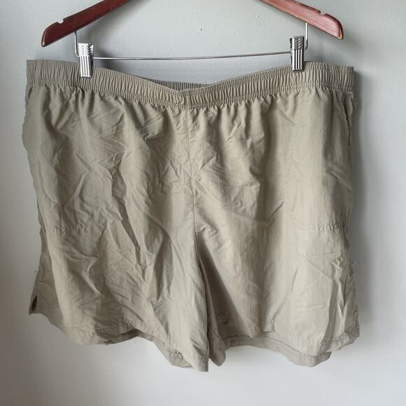 Columbia Outdoor‎ Shorts Men’s Size 3X Tan/khaki Color Athletic - Picture 1 of 8